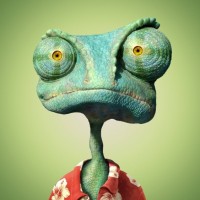Картинка с хамелеоном "Ранго" из мультфильма