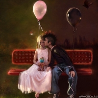 Картинка на тему любви девочки и мальчика