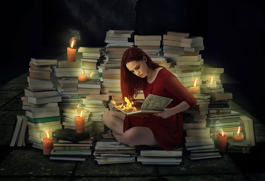 Картинка 900x614 | Девушка с книгами. | Девушки, фото