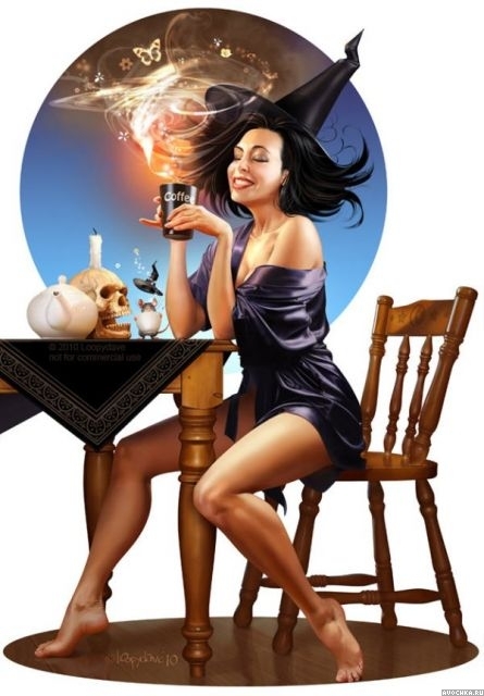 Картинка 445x640 | Ава с девушкой в костюме ведьмы | Девушки, Праздники, фото